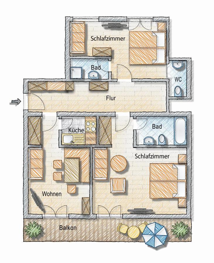 Appartement Haus Bartlmae à Lofer Extérieur photo